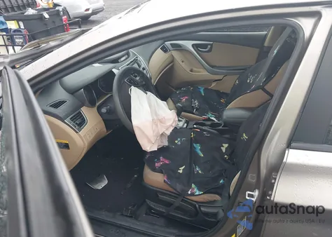 2013 Hyundai Elantra Gls из США, поврежденный, VIN 5NPDH4AE3DH336827